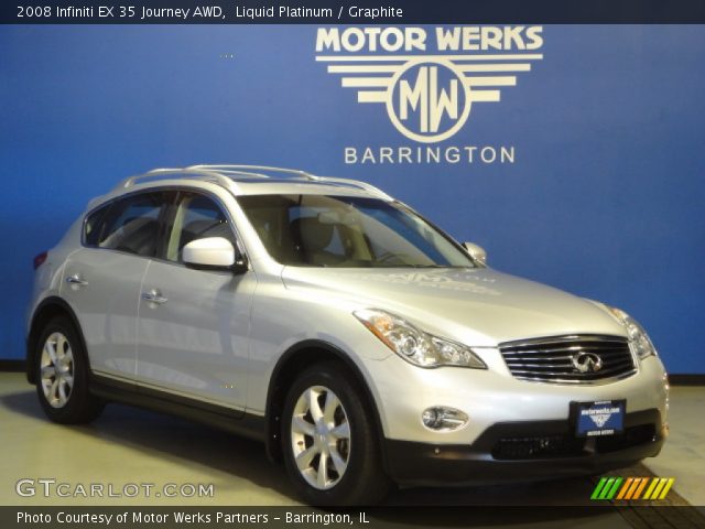 2008 Infiniti EX 35 Journey AWD in Liquid Platinum