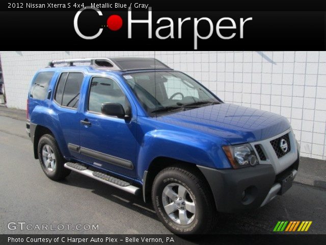 2012 Nissan xterra metallic blue #4