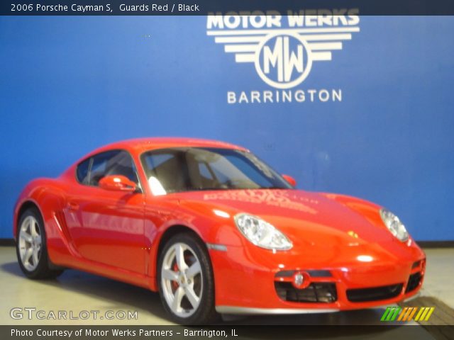 2006 Porsche Cayman S in Guards Red