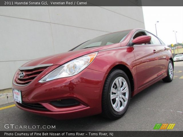 2011 Hyundai Sonata GLS in Venetian Red
