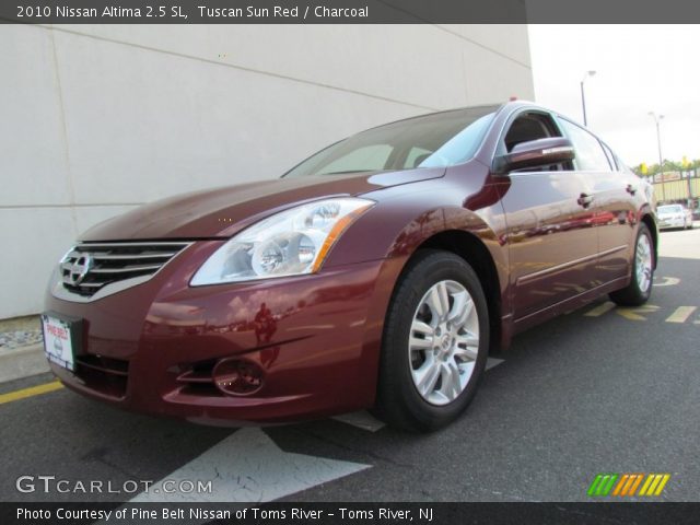 2010 Nissan Altima 2.5 SL in Tuscan Sun Red