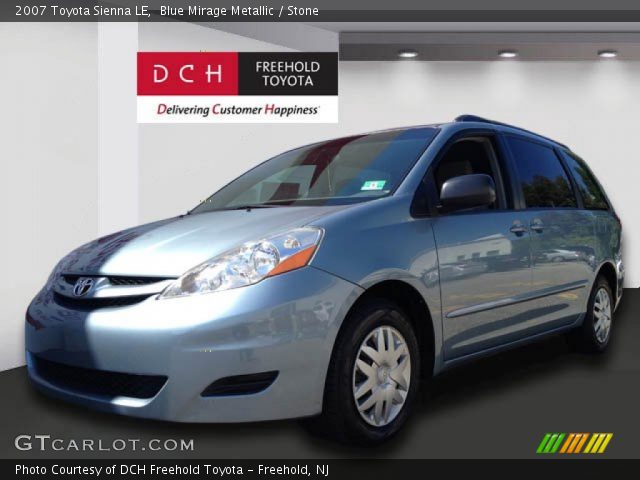 2007 Toyota Sienna LE in Blue Mirage Metallic