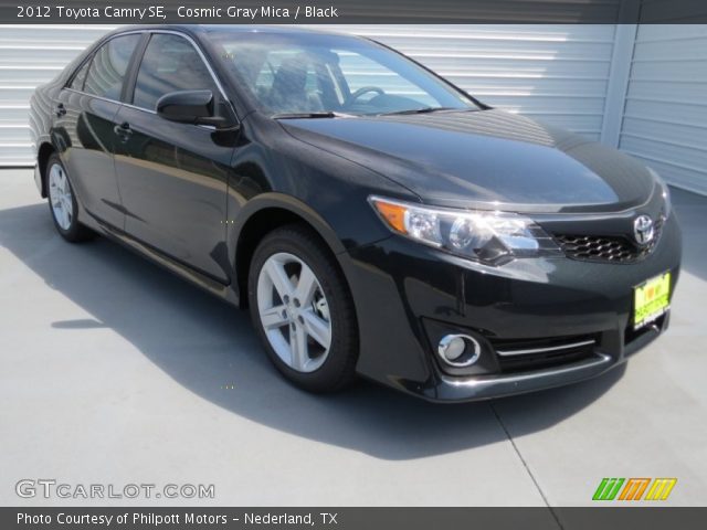 2012 Toyota Camry SE in Cosmic Gray Mica