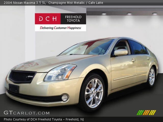 2004 Nissan Maxima 3.5 SL in Champagne Mist Metallic