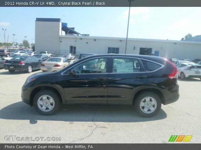 2012 Honda CR-V LX 4WD in Crystal Black Pearl