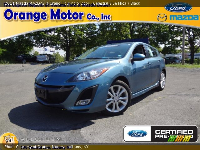 2011 Mazda MAZDA3 s Grand Touring 5 Door in Celestial Blue Mica