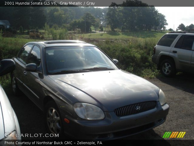 2001 Hyundai Sonata GLS V6 in Gray Metallic