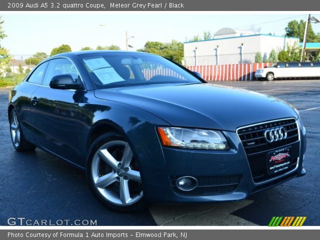 2009 Audi A5 3.2 quattro Coupe in Meteor Grey Pearl