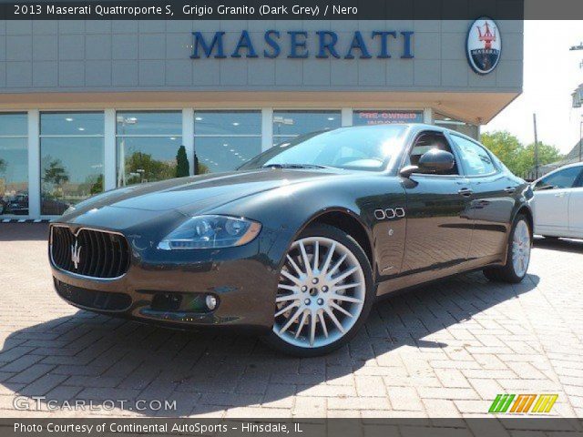 2013 Maserati Quattroporte S in Grigio Granito (Dark Grey)