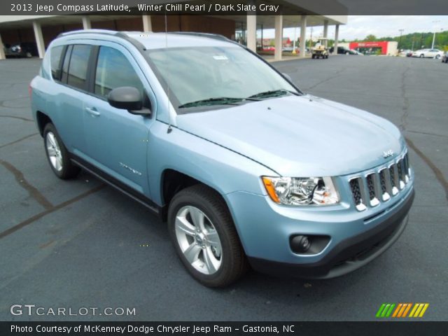 2013 Jeep Compass Latitude in Winter Chill Pearl