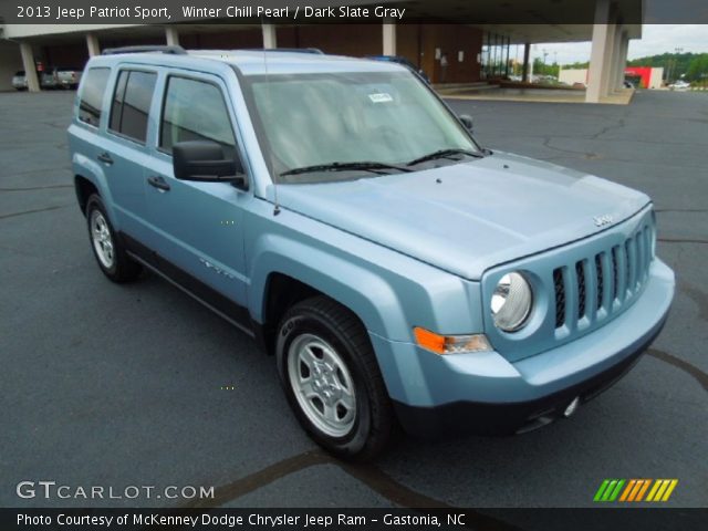 2013 Jeep Patriot Sport in Winter Chill Pearl