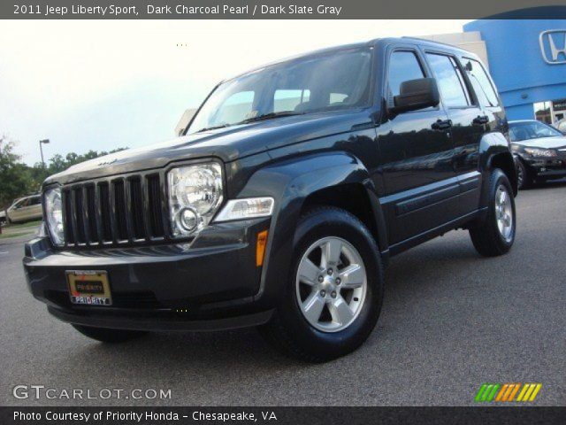 2011 Jeep Liberty Sport in Dark Charcoal Pearl