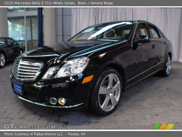 2010 Mercedes-Benz E 350 4Matic Sedan in Black