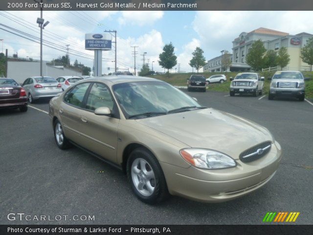 2000 Ford Taurus SES in Harvest Gold Metallic