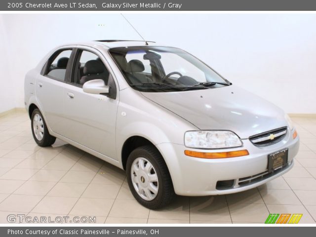 2005 Chevrolet Aveo LT Sedan in Galaxy Silver Metallic