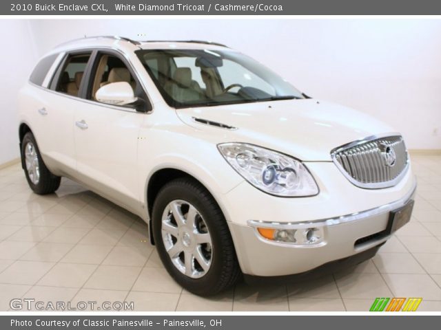 2010 Buick Enclave CXL in White Diamond Tricoat