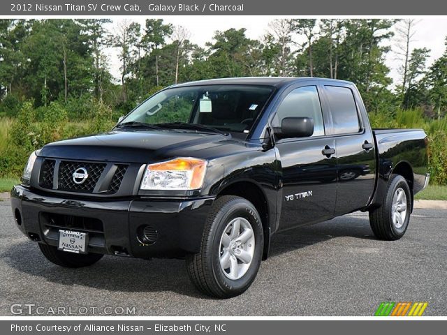 2012 Nissan Titan SV Crew Cab in Galaxy Black