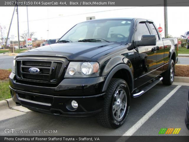 2007 Ford F150 FX4 SuperCab 4x4 in Black