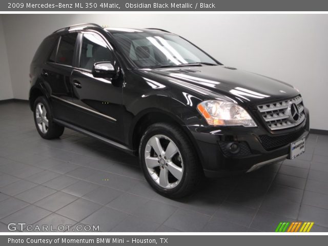 2009 Mercedes-Benz ML 350 4Matic in Obsidian Black Metallic