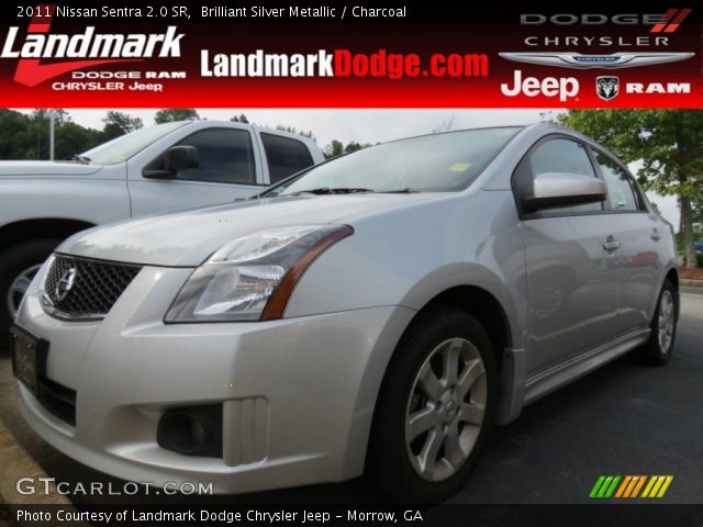 2011 Nissan Sentra 2.0 SR in Brilliant Silver Metallic. Click to see ...