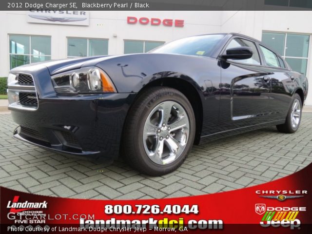 2012 Dodge Charger SE in Blackberry Pearl