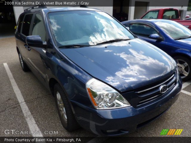 2008 Kia Sedona EX in Velvet Blue Metallic