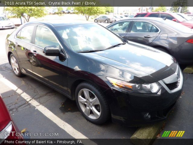 2010 Acura TSX Sedan in Crystal Black Pearl