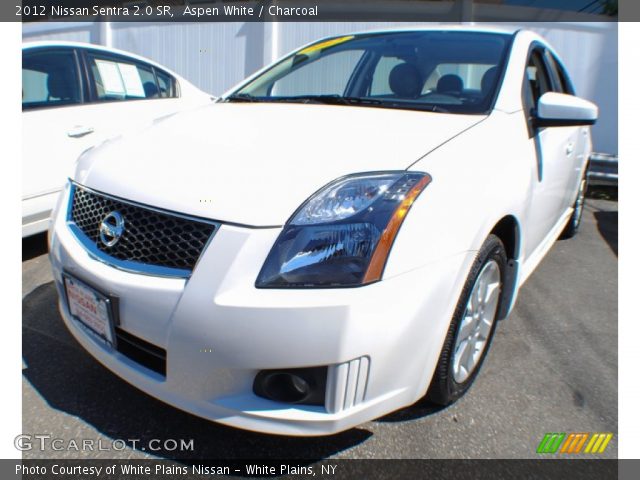 2012 Nissan Sentra 2.0 SR in Aspen White