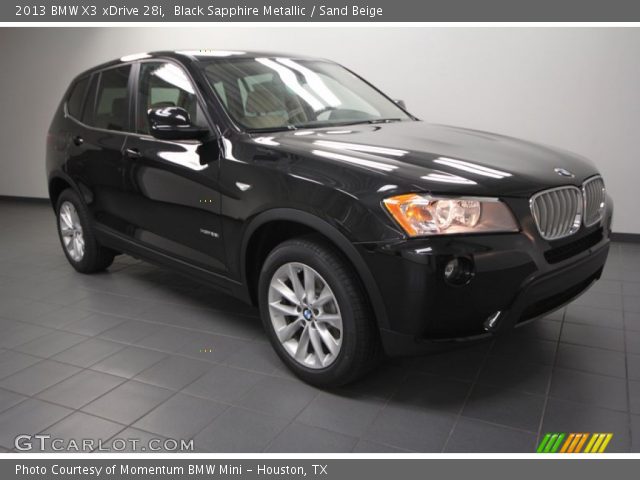 2013 BMW X3 xDrive 28i in Black Sapphire Metallic