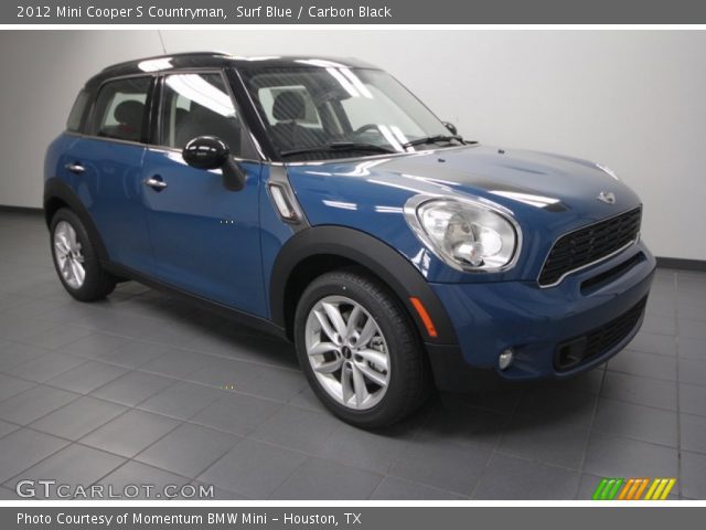 2012 Mini Cooper S Countryman in Surf Blue
