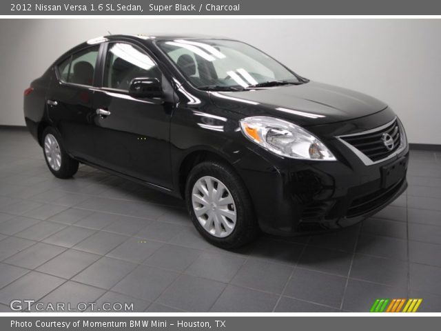 2012 Nissan Versa 1.6 SL Sedan in Super Black