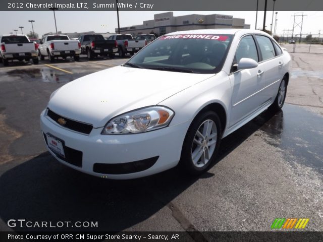 2012 Chevrolet Impala LTZ in Summit White