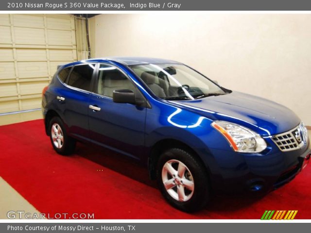 2010 Nissan Rogue S 360 Value Package in Indigo Blue