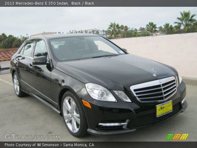 2013 Mercedes-Benz E 350 Sedan in Black