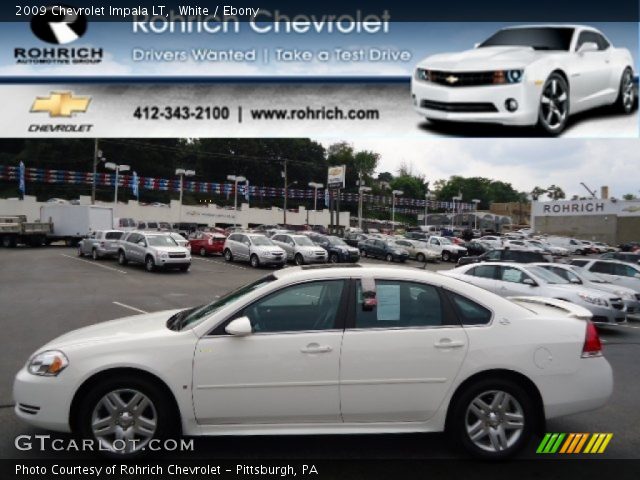2009 Chevrolet Impala LT in White