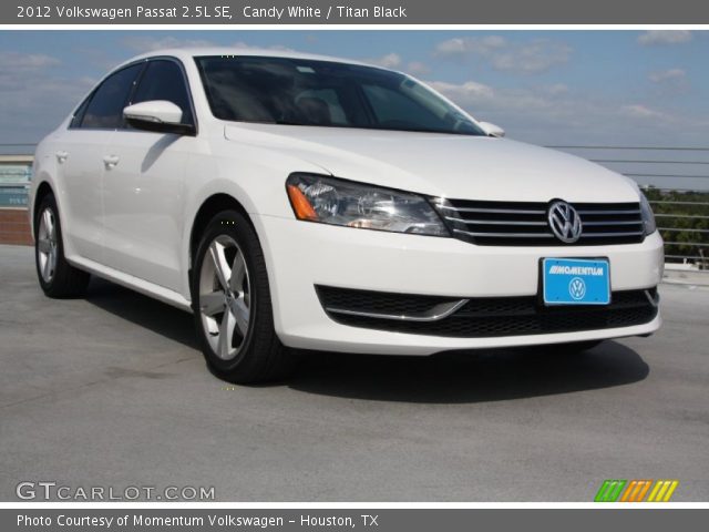 2012 Volkswagen Passat 2.5L SE in Candy White