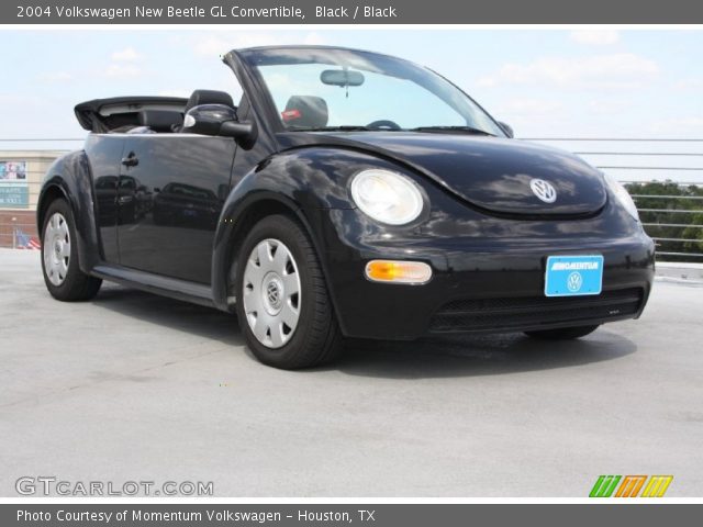 2004 Volkswagen New Beetle GL Convertible in Black