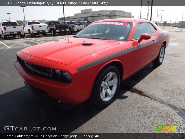 2010 Dodge Challenger R/T in HEMI Orange