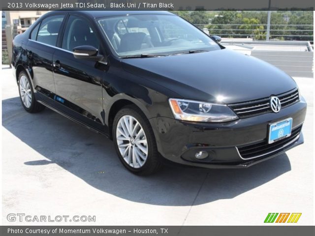2013 Volkswagen Jetta TDI Sedan in Black Uni