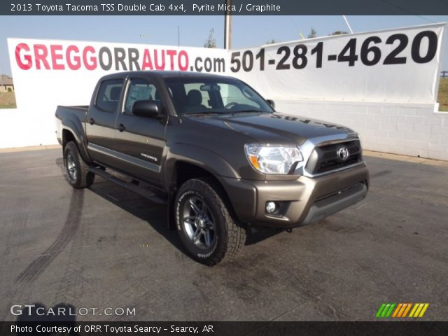 2013 Toyota Tacoma TSS Double Cab 4x4 in Pyrite Mica