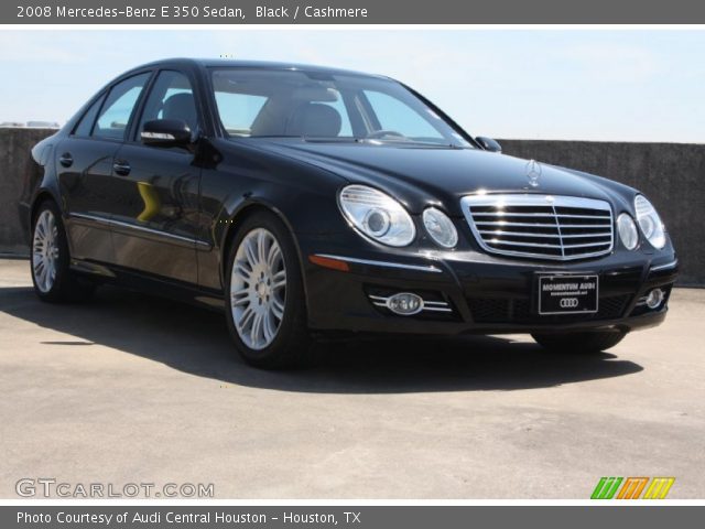2008 Mercedes-Benz E 350 Sedan in Black