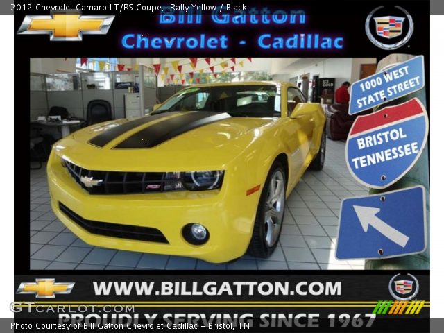 2012 Chevrolet Camaro LT/RS Coupe in Rally Yellow