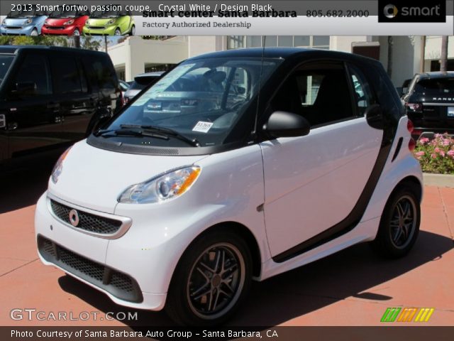 2013 Smart fortwo passion coupe in Crystal White