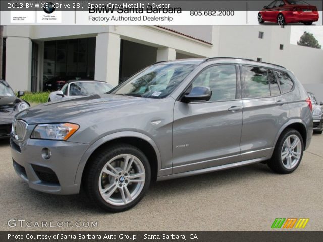 2013 BMW X3 xDrive 28i in Space Gray Metallic