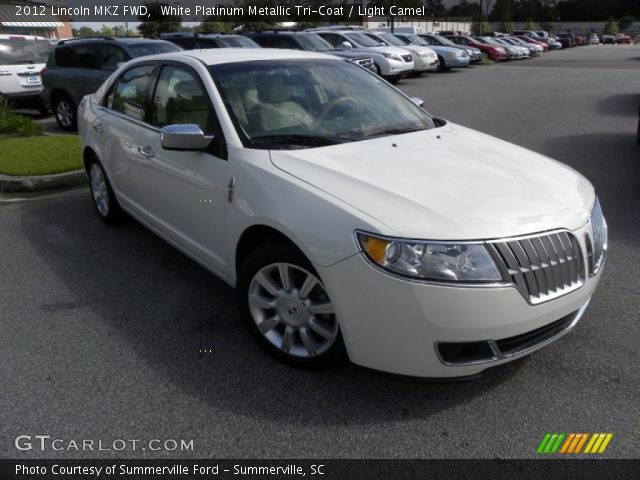 2012 Lincoln MKZ FWD in White Platinum Metallic Tri-Coat