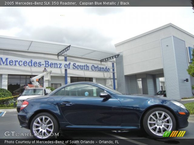 2005 Mercedes-Benz SLK 350 Roadster in Caspian Blue Metallic
