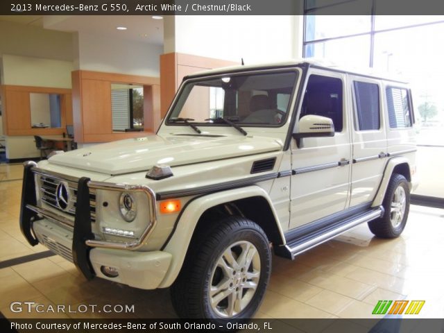 2013 Mercedes-Benz G 550 in Arctic White