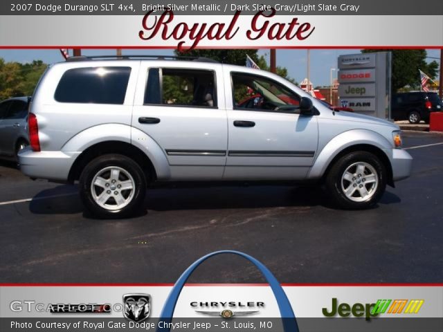 2007 Dodge Durango SLT 4x4 in Bright Silver Metallic