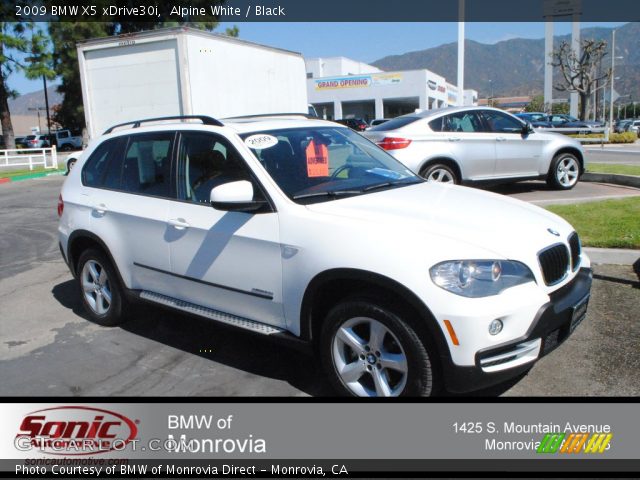 2009 BMW X5 xDrive30i in Alpine White
