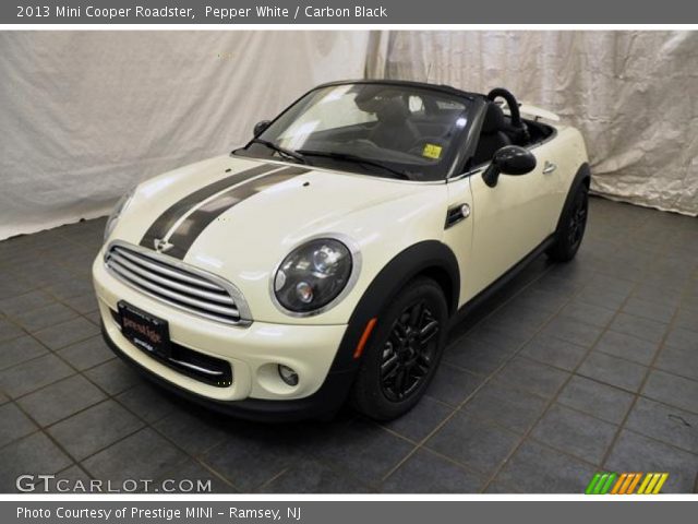 2013 Mini Cooper Roadster in Pepper White